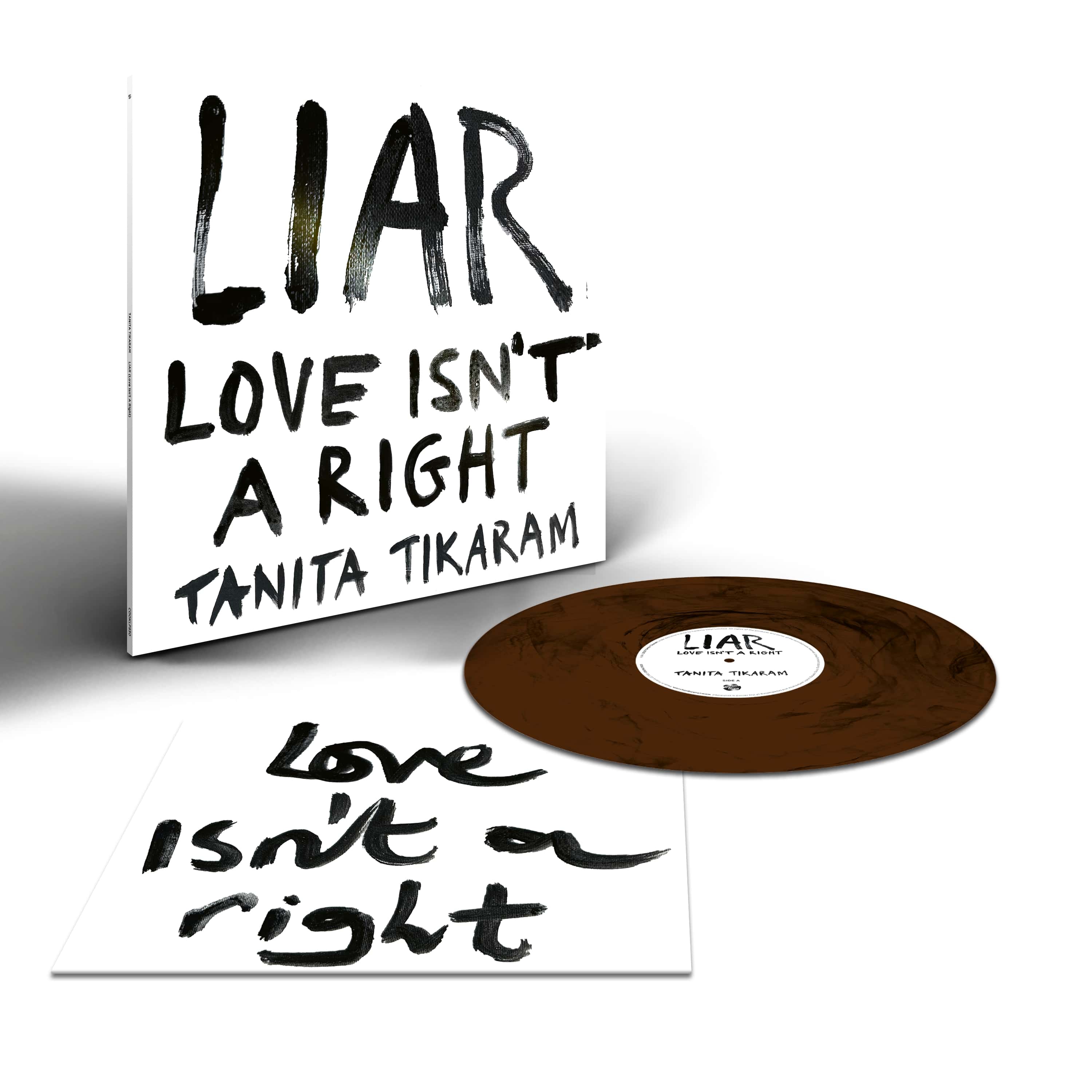 LIAR (Love Isn't A Right) [Brown LP, Printed inner sleeve]