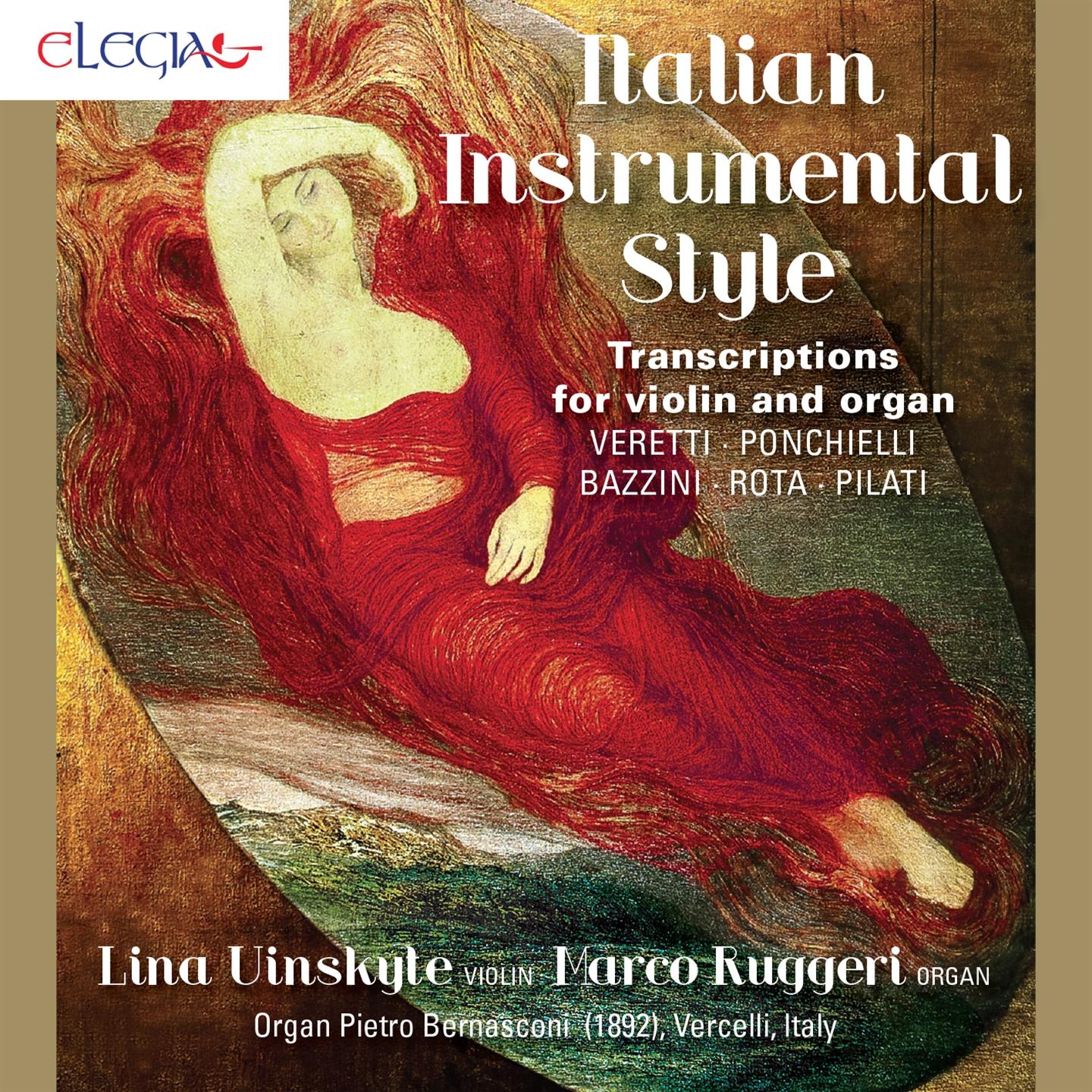 ITALIAN INSTRUMENTAL STYLE - ORGAN AND VIOLIN TRANSCRIPTIONS