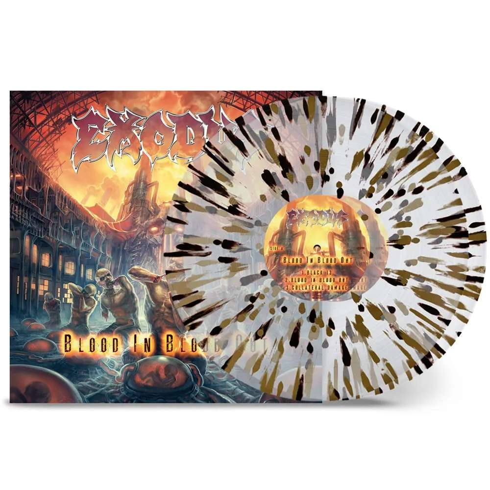 BLOOD IN BLOOD OUT - LP CLEAR / GOLD & BLACK SPLATTER VINYL LTD. ED.