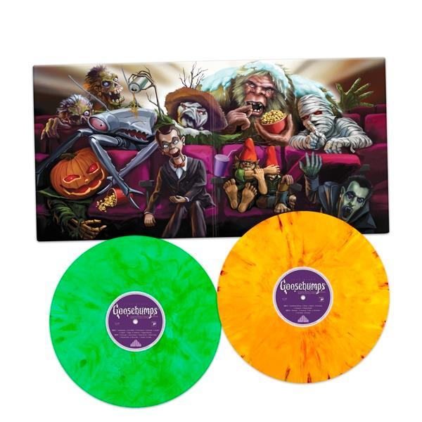 GOOSEBUMPS  - 180GR. NEON GREEN MARBLE AND ORANGE MARBLE VINYL