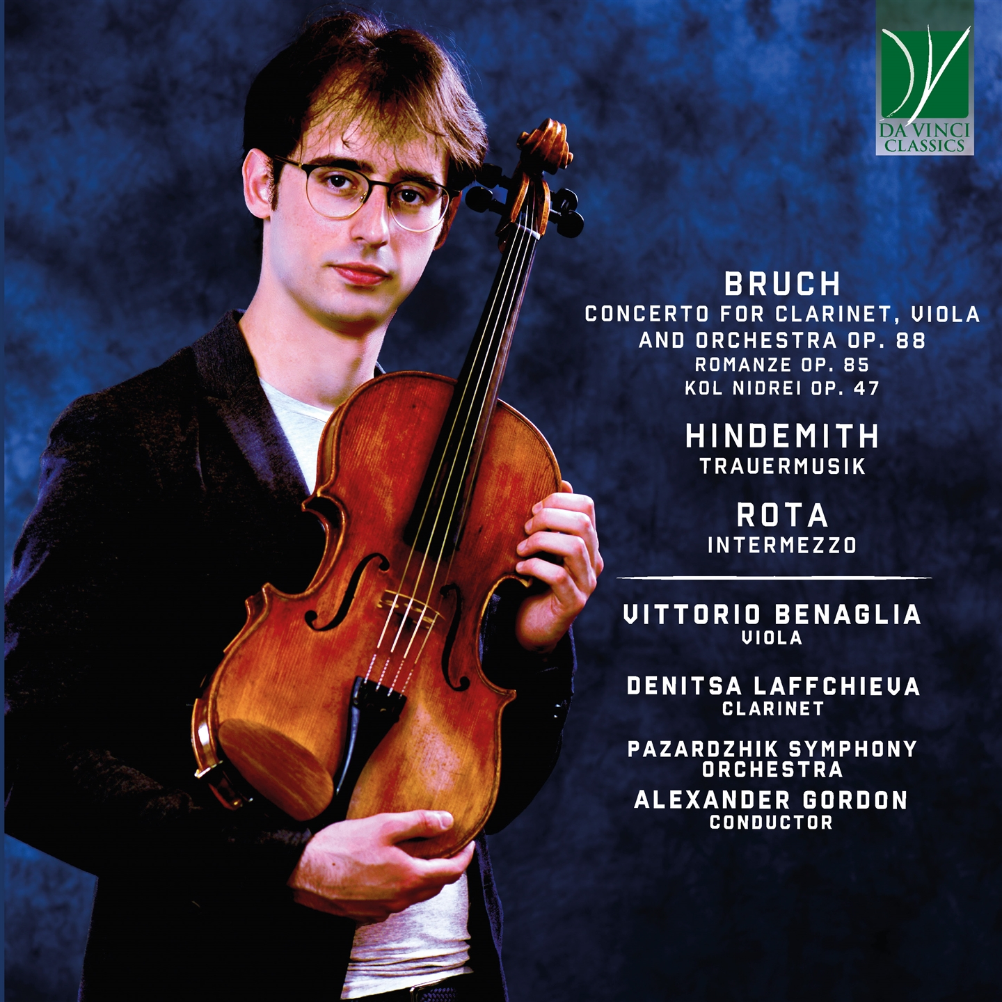 BRUCH, HINDEMITH, ROTA: MUSIC FOR VIOLA AND ORCHESTRA