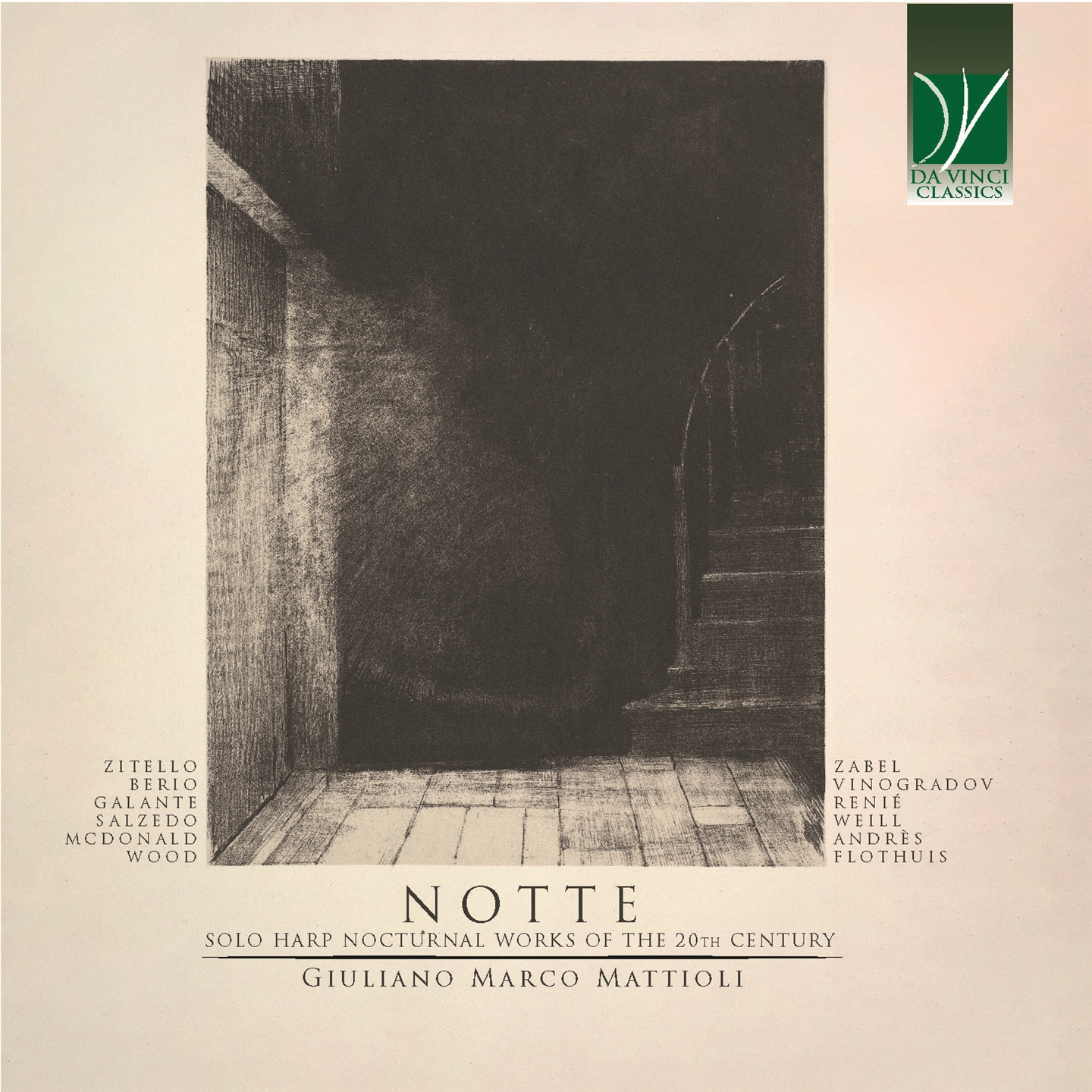 NOTTE - SOLO HARP NOCTURNAL WORKS OF THE 20TH CENTURY