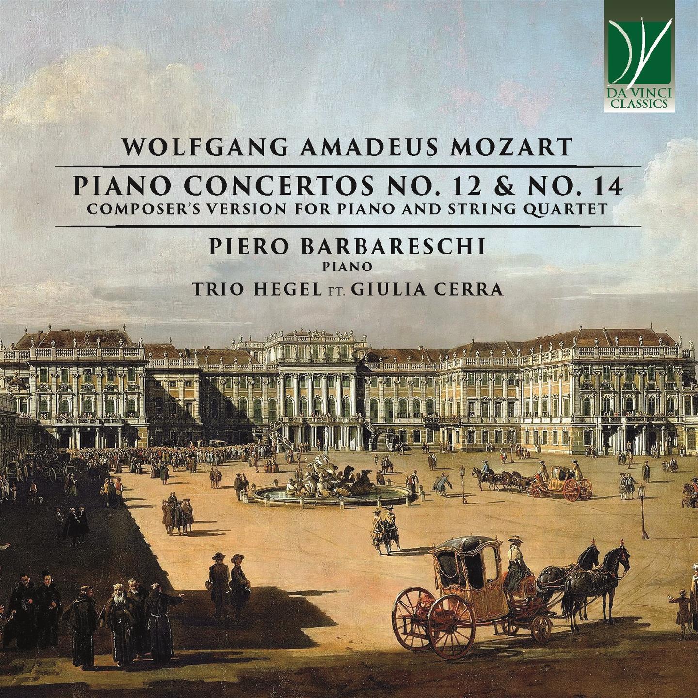 MOZART: PIANO CONCERTOS NO. 12 & NO. 14 (COMPOSER’S VERSION FOR PIANO AND STRIN