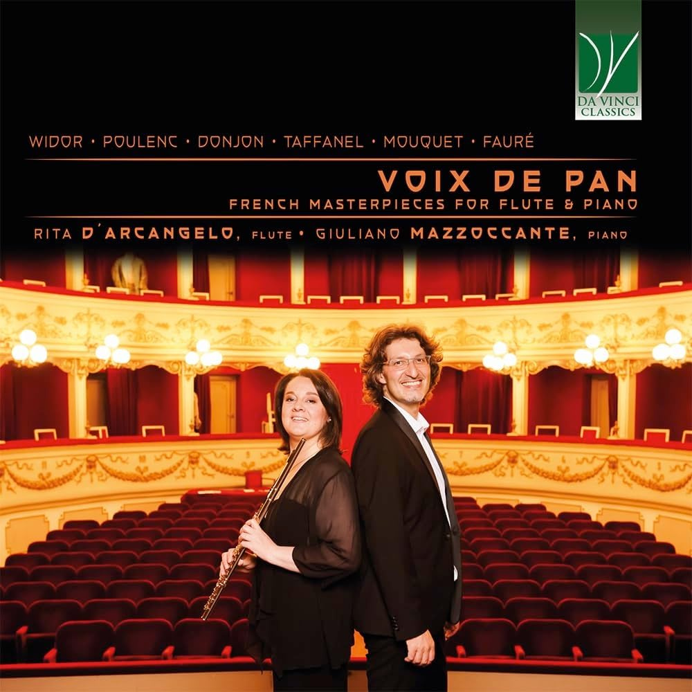 VOIX DE PAN, FRENCH MASTERPIECES FOR FLUTE & PIANO