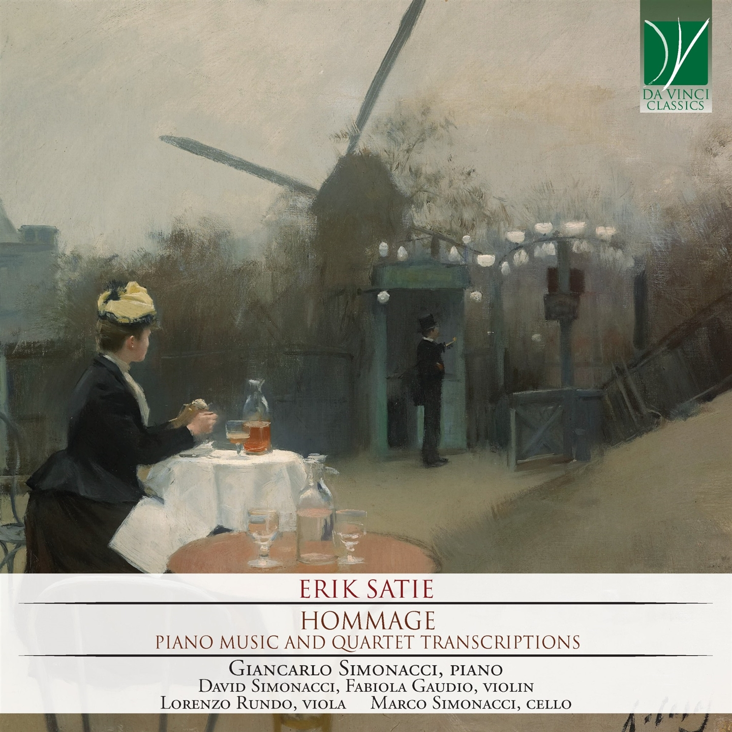 HOMMAGE - PIANO MUSIC AND QUARTET TRANSCRIPTIONS