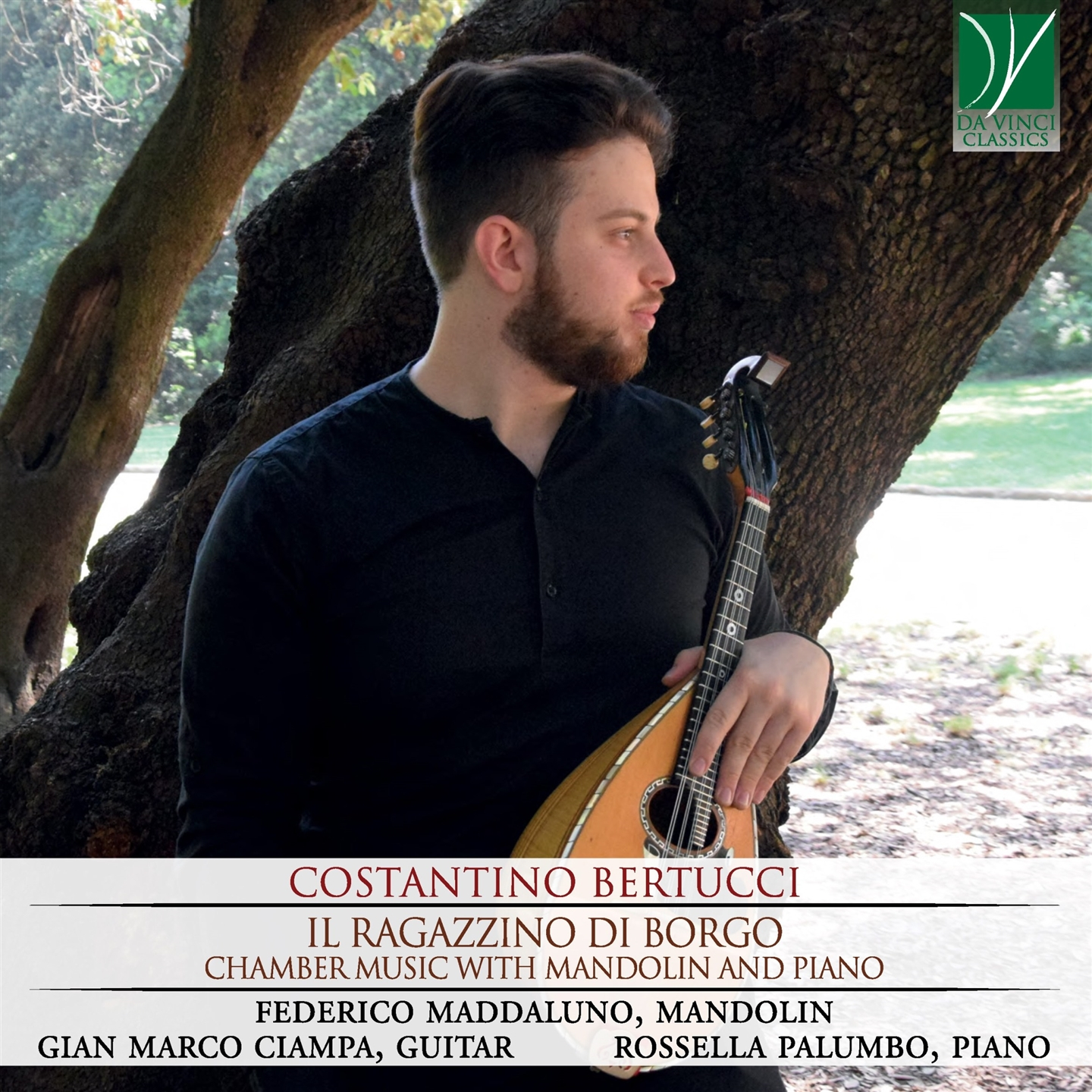 BERTUCCI: IL RAGAZZINO DI BORGO - CHAMBER MUSIC WITH MANDOLIN AND PIANO