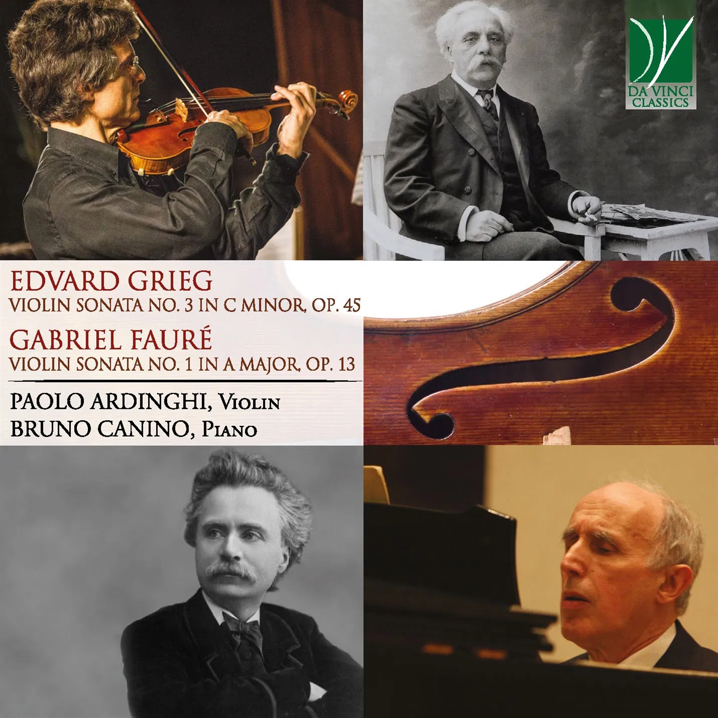 FAURÉ, GRIEG: VIOLIN SONATAS