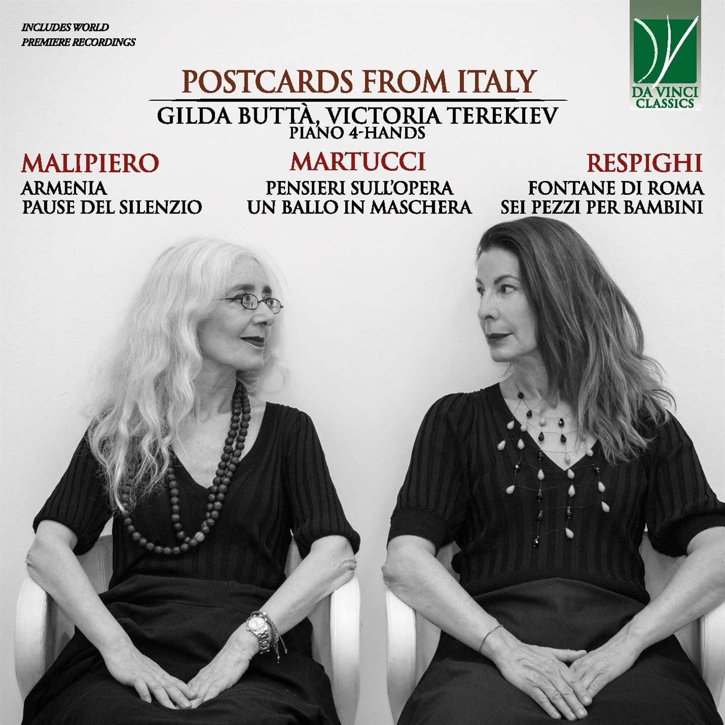 MARTUCCI, RESPIGHI, MALIPIERO: POSTCARDS FROM ITALY, ITALIAN MUSIC FOR PIANO 4-