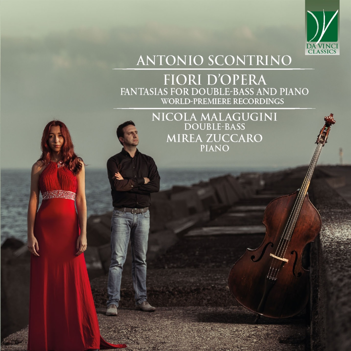 SCONTRINO: FIORI D'OPERA, FANTASIAS FOR DOUBLE-BASS AND PIANO