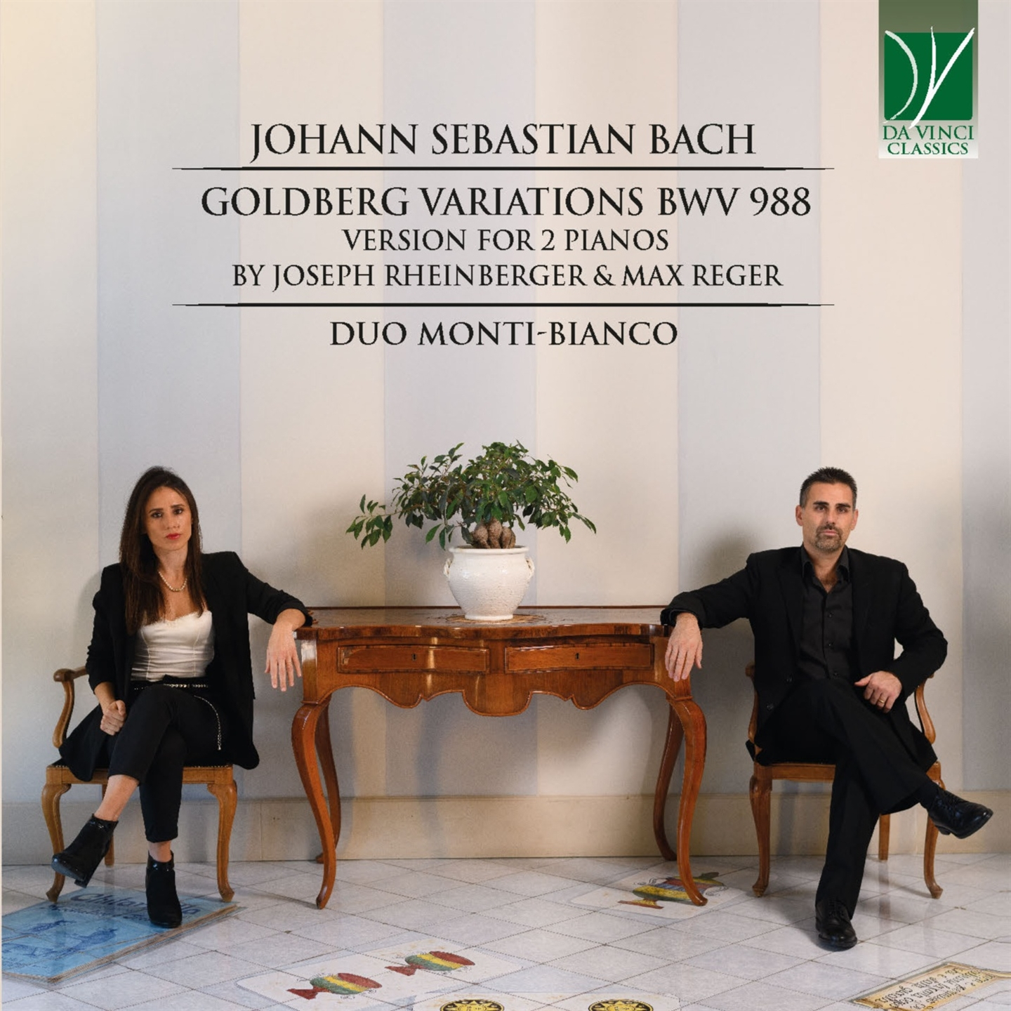 BACH: GOLDBERG VARIATIONS BW 988, VERSION FOR 2 PIANOS