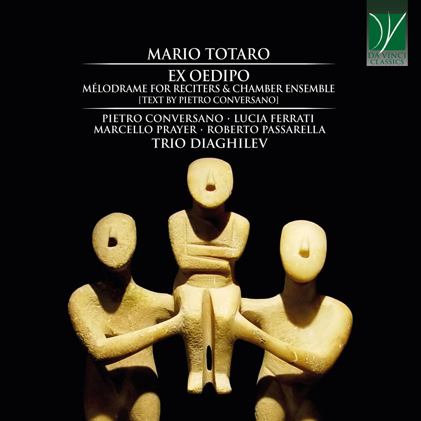 TOTARO: EX OEDIPO, MÉLODRAME FOR RECITERS & CHAMBER ENSEMBLE