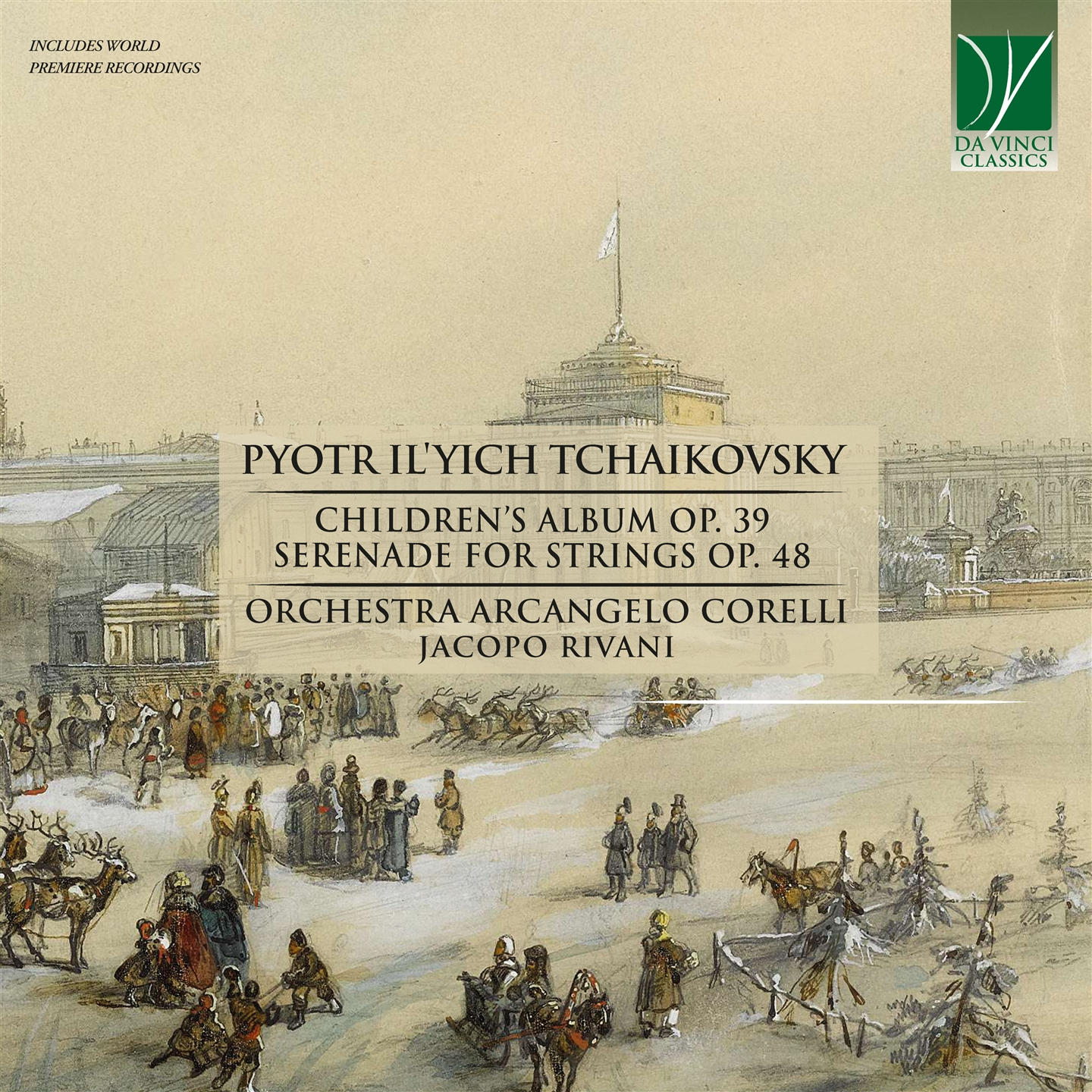 TCHAIKOVSKY: CHILDREN’S ALBUM OP. 39, SERENADE FOR STRINGS OP. 48