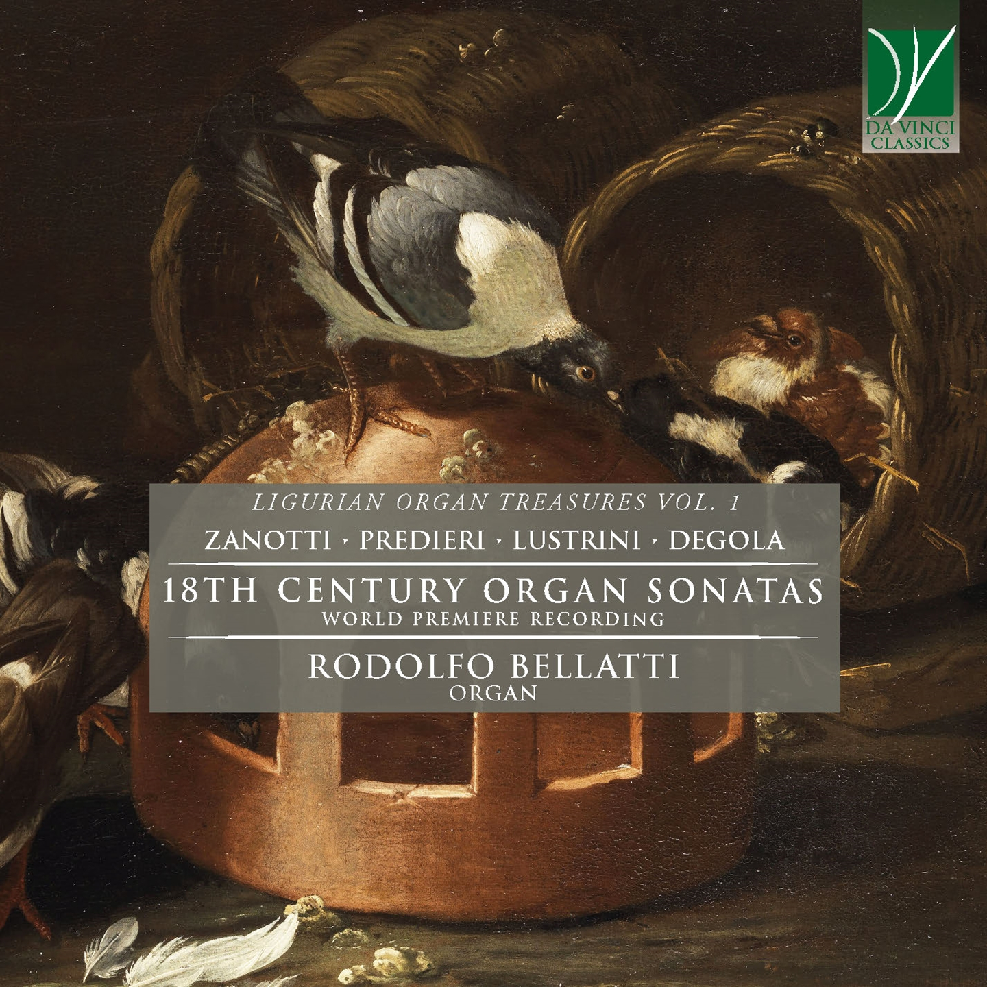 18TH CENTURY ORGAN SONATAS: LIGURIAN ORGAN TREASURES VOL. 1