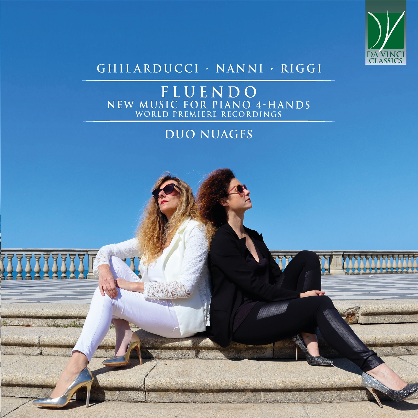 GHILARDUCCI, NANNI, RIGGI: FLUENDO, NEW MUSIC FOR PIANO 4-HANDS