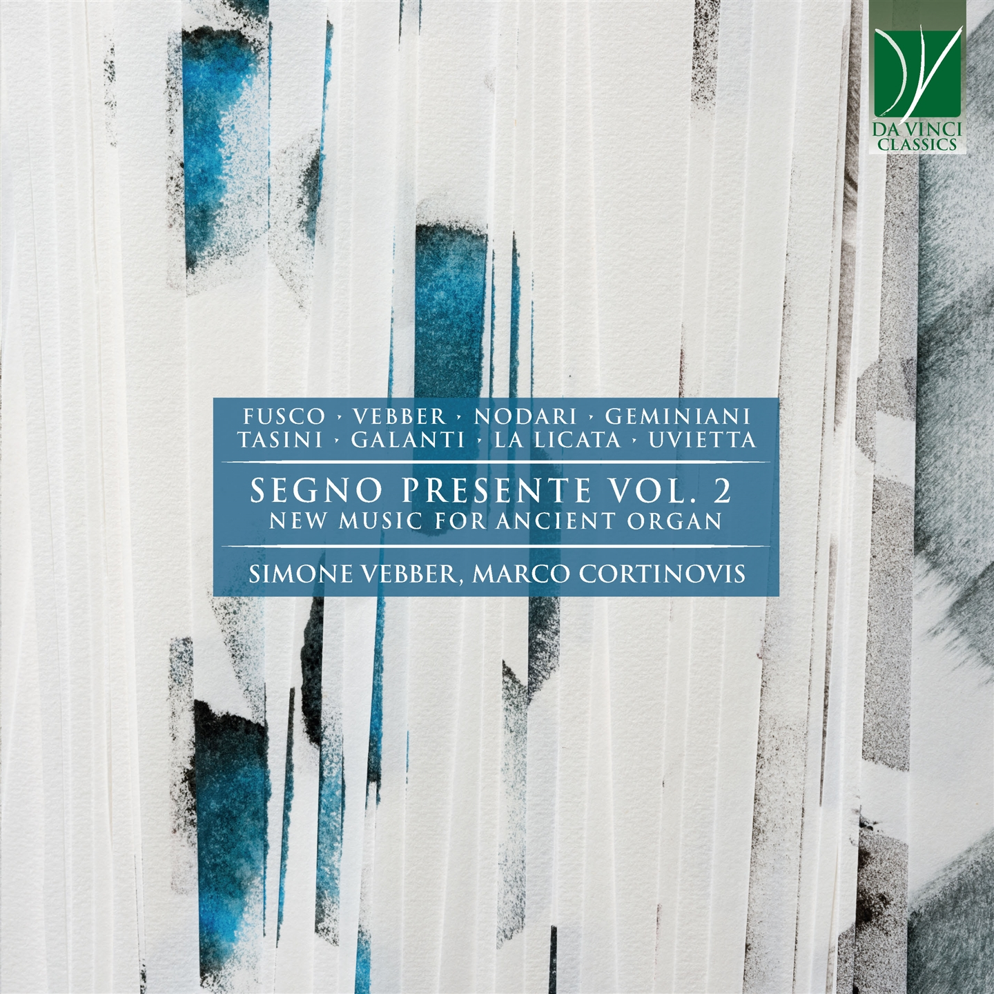 SEGNO PRESENTE VOL. 2, NEW MUSIC FOR ANCIENT ORGAN