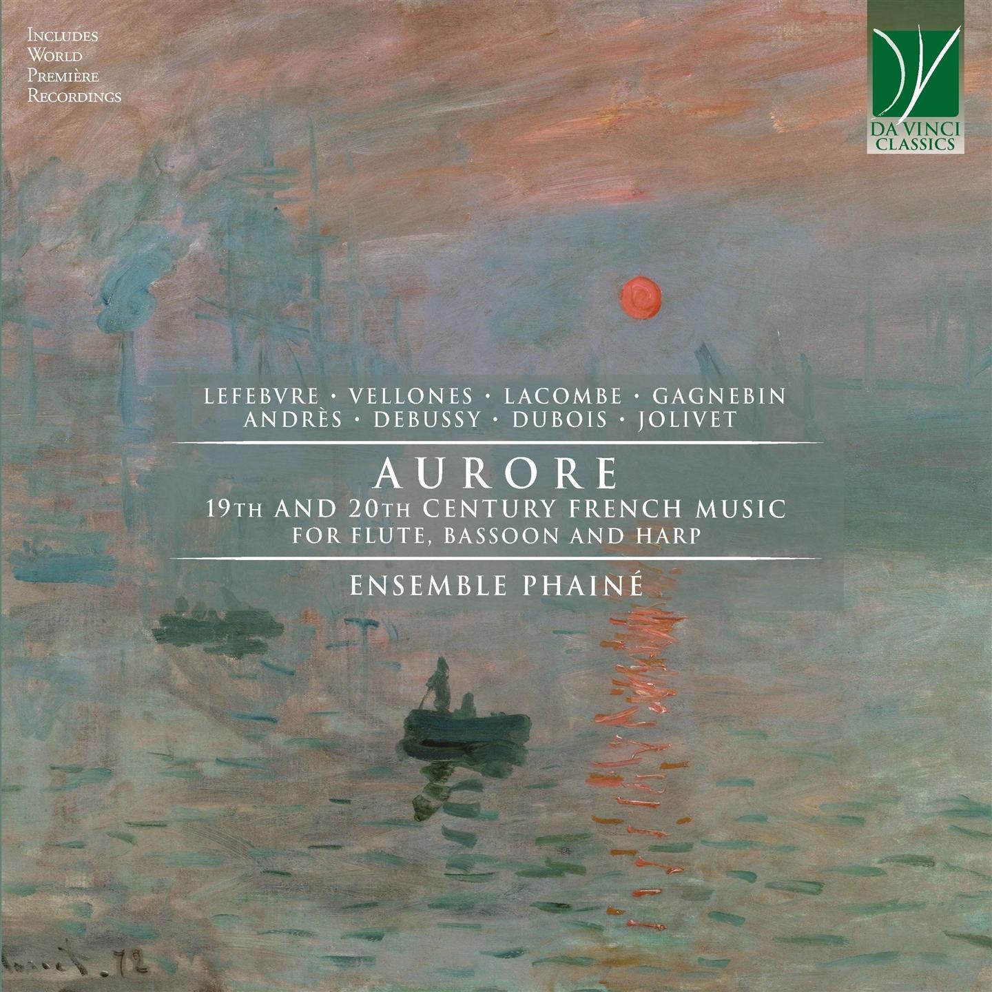 AURORE: 19TH AND 20TH CENTURY FRENCH MUSIC FOR FLUTE, BASSOON AND HARP