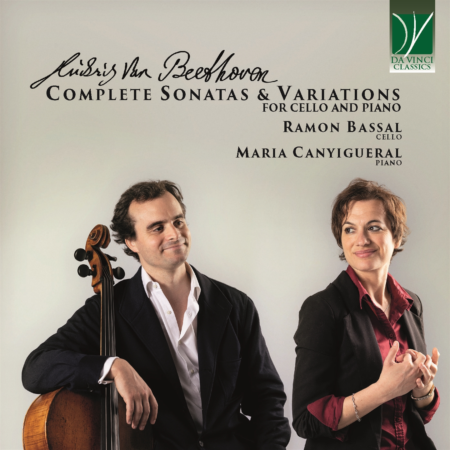 LUDWIG VAN BEETHOVEN: COMPLETE SONATAS AND VARIATIONS FOR CELLO AND PIANO