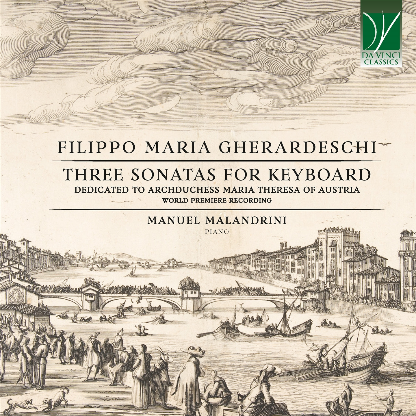 FILIPPO MARIA GHERARDESCHI: THREE SONATAS FOR KEYBOARD DEDICATED TO ARCHDUCHESS