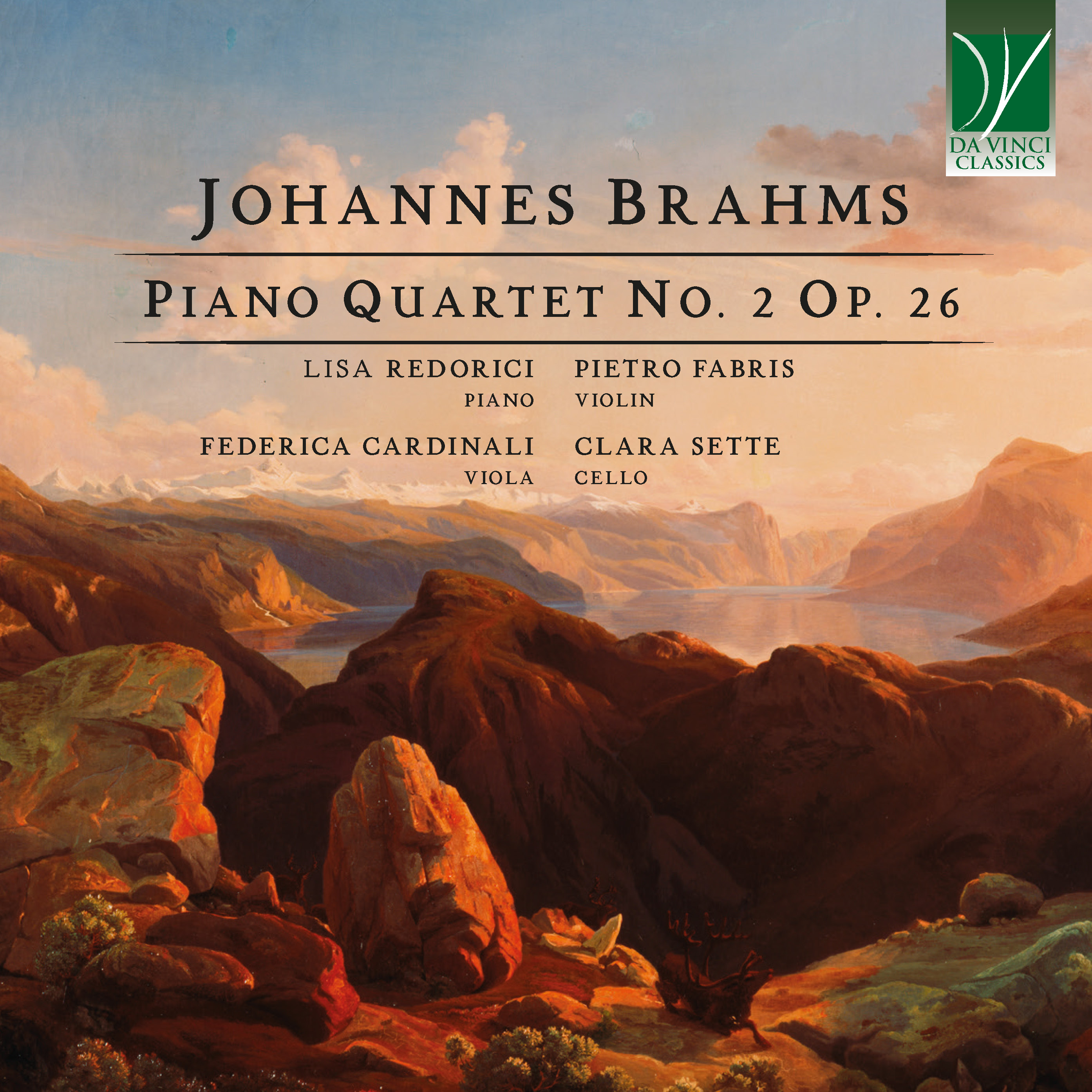 JOHANNES BRAHMS: PIANO QUARTET NO. 2 OP. 26