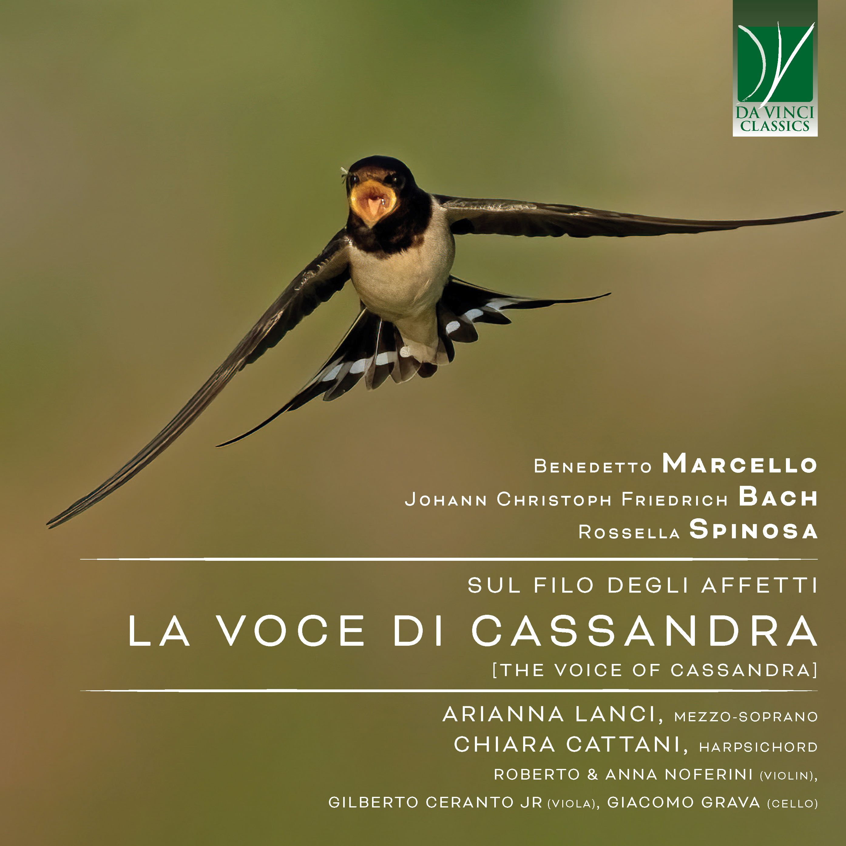 B. MARCELLO, J. C. F. BACH, SPINOSA: SUL FILO DEGLI AFFETTI, LA VOCE DI CASSAND