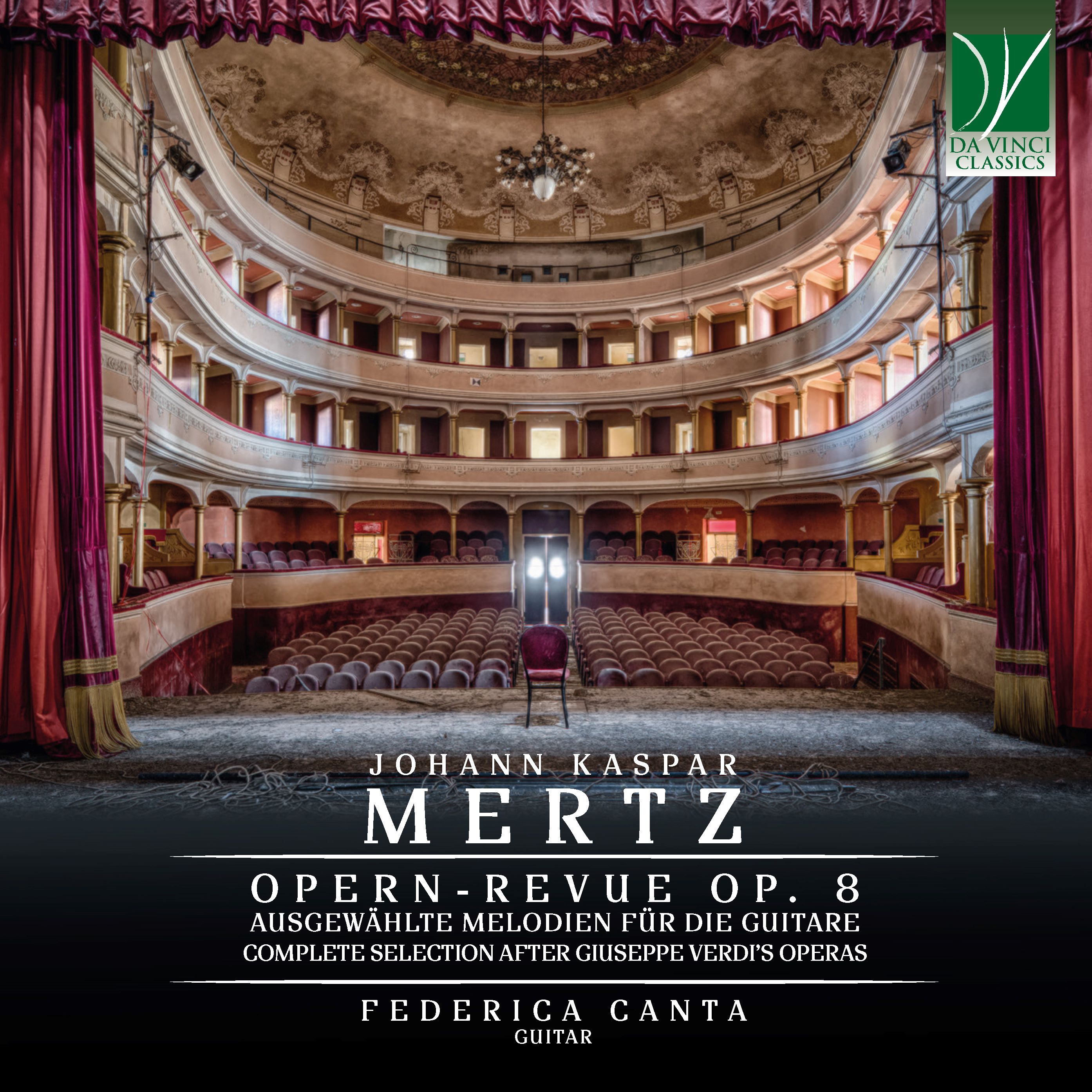 JOHANN KASPAR MERTZ: OPERN-REVUE OP. 8. COMPLETE SELECTION AFTER GIUSEPPE VERDI