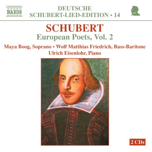 LIEDER, POETI EUROPEI, VOL.2 (DEUTSCHE SCUBERT LIED EDITION 14)