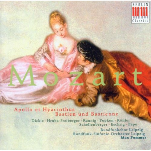 MOZART:APOLLO&HYAZINTH/BASTIEN&BASTIENNE