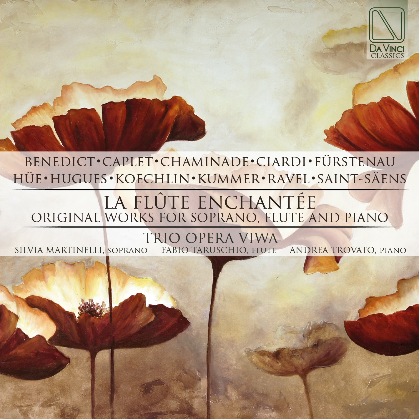 LA FLUTE ENCHANTEE - ORIGINAL WORKS FOR SOPRANO, FLUTE AND PIANO