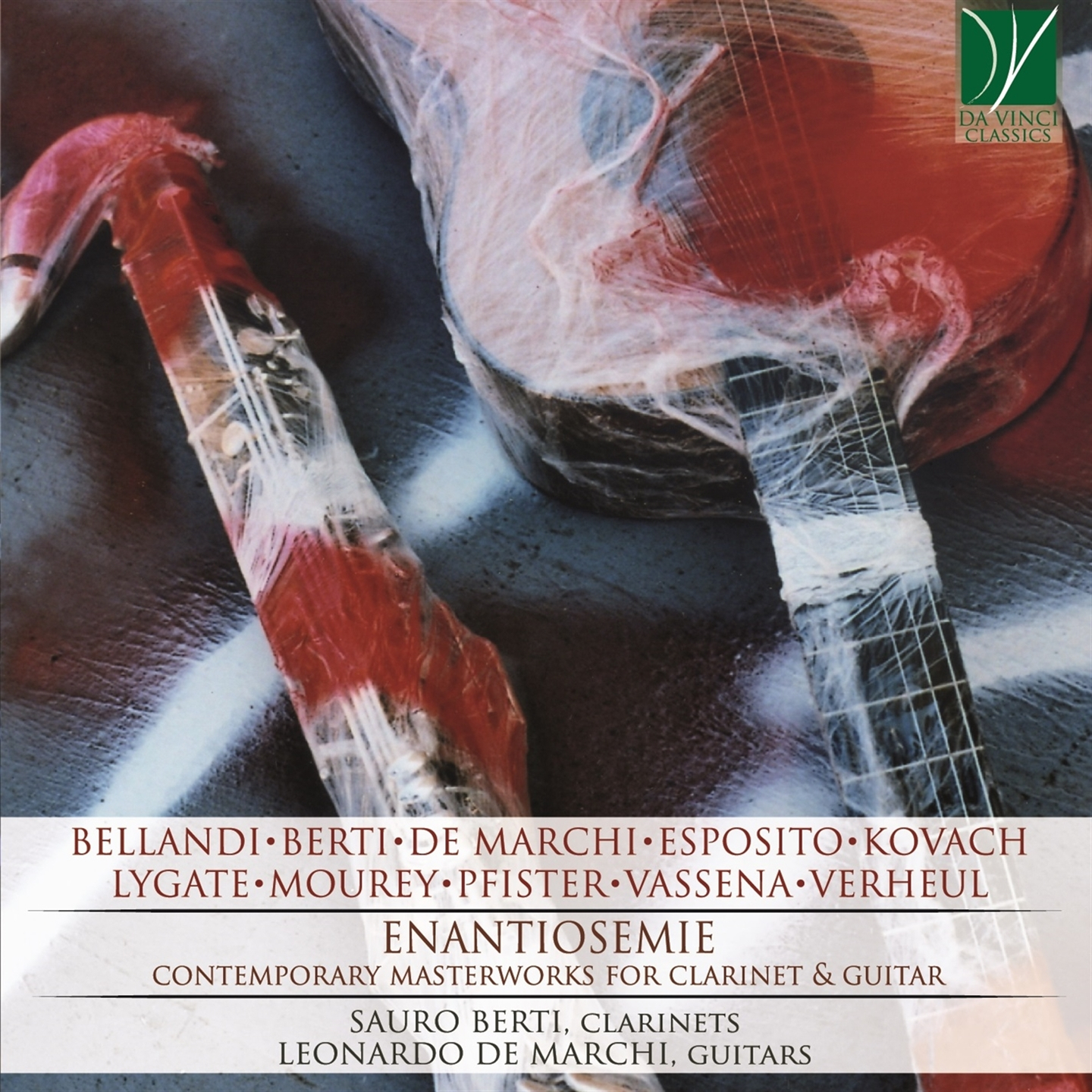 ENANTIOSEMIE - CONTEMPORARY MASTERWORKS FOR CLARINET & GUITAR