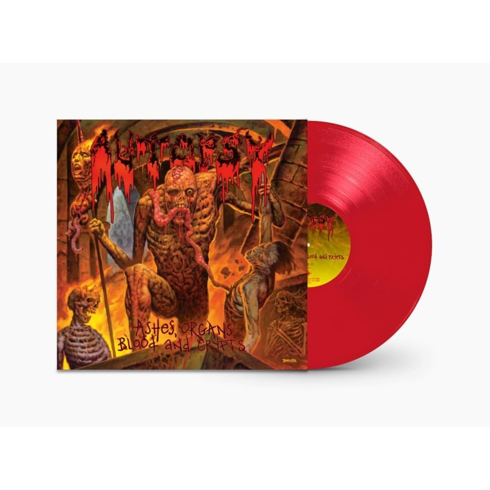 ASHES, ORGANS, BLOOD & CRYPTS - RED VINYL EDITION