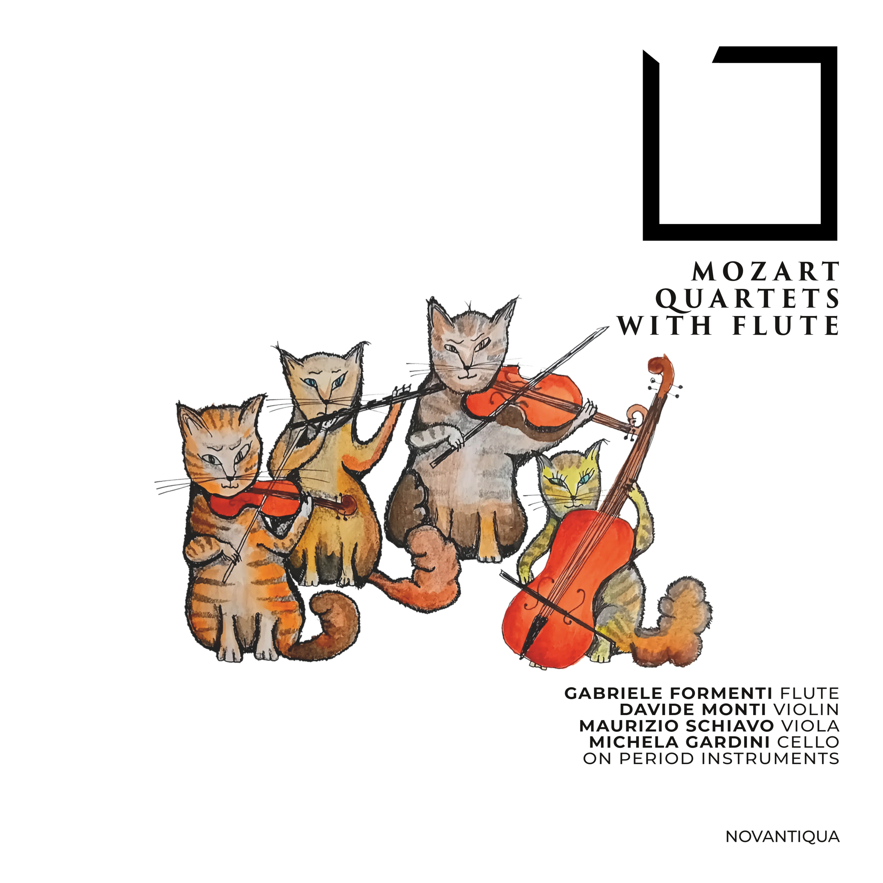 MOZART QUARTETS WITH FLUTE