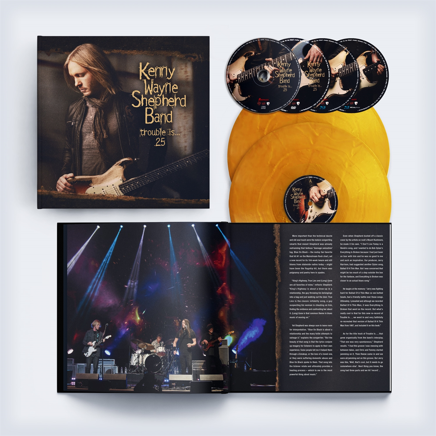TROUBLE IS… 25 [2LP (GOLD VINYL)+CD+DVD+2X BLU-RAY WITH 48 PAGE ART]