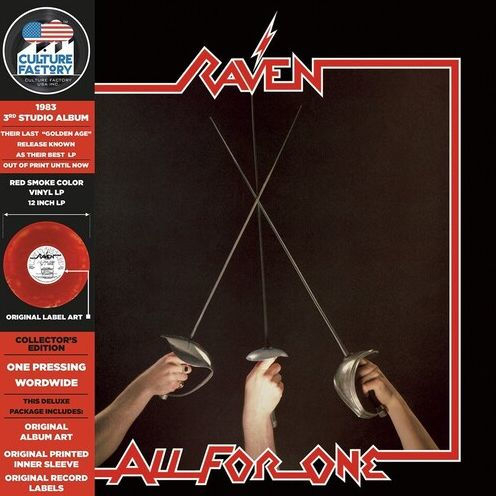 ALL FOR ONE - VINYL RED