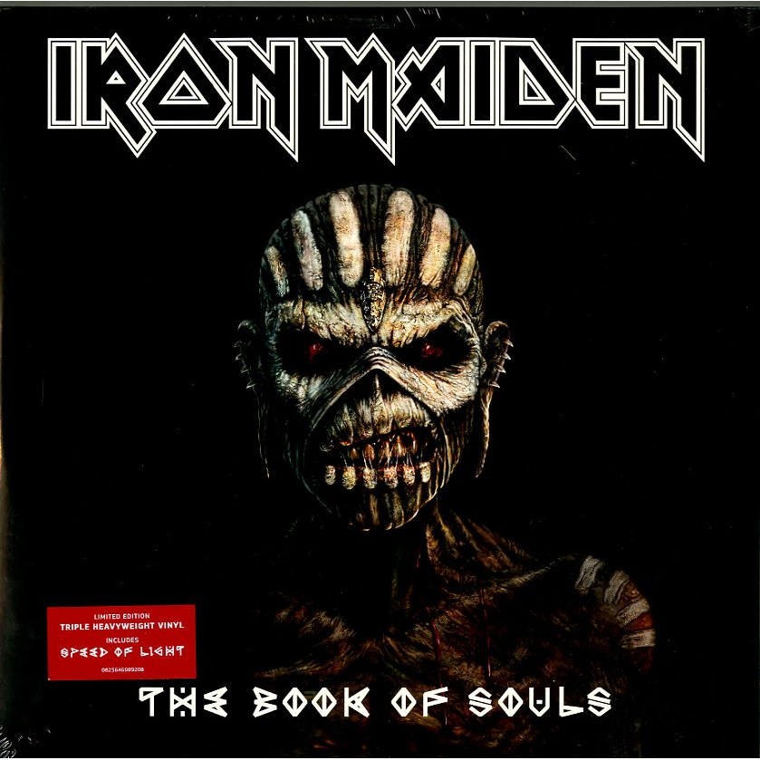 THE BOOK OF SOULS - 3 LP LTD.ED.