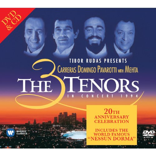 THE 3 TENORS IN CONCERT 1994 - AUDIO & VIDEO