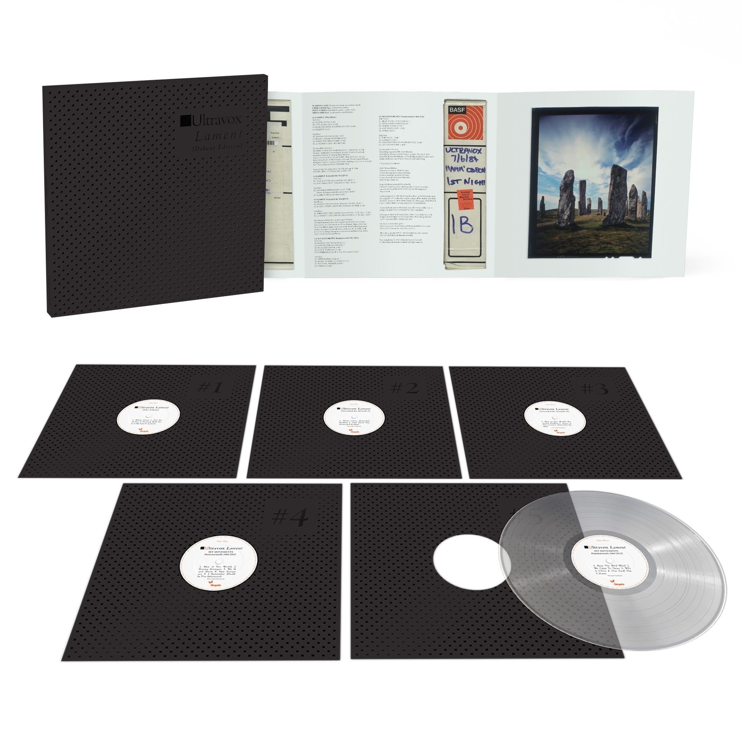 LAMENT  5LP CLEAR VINYL BOXSET