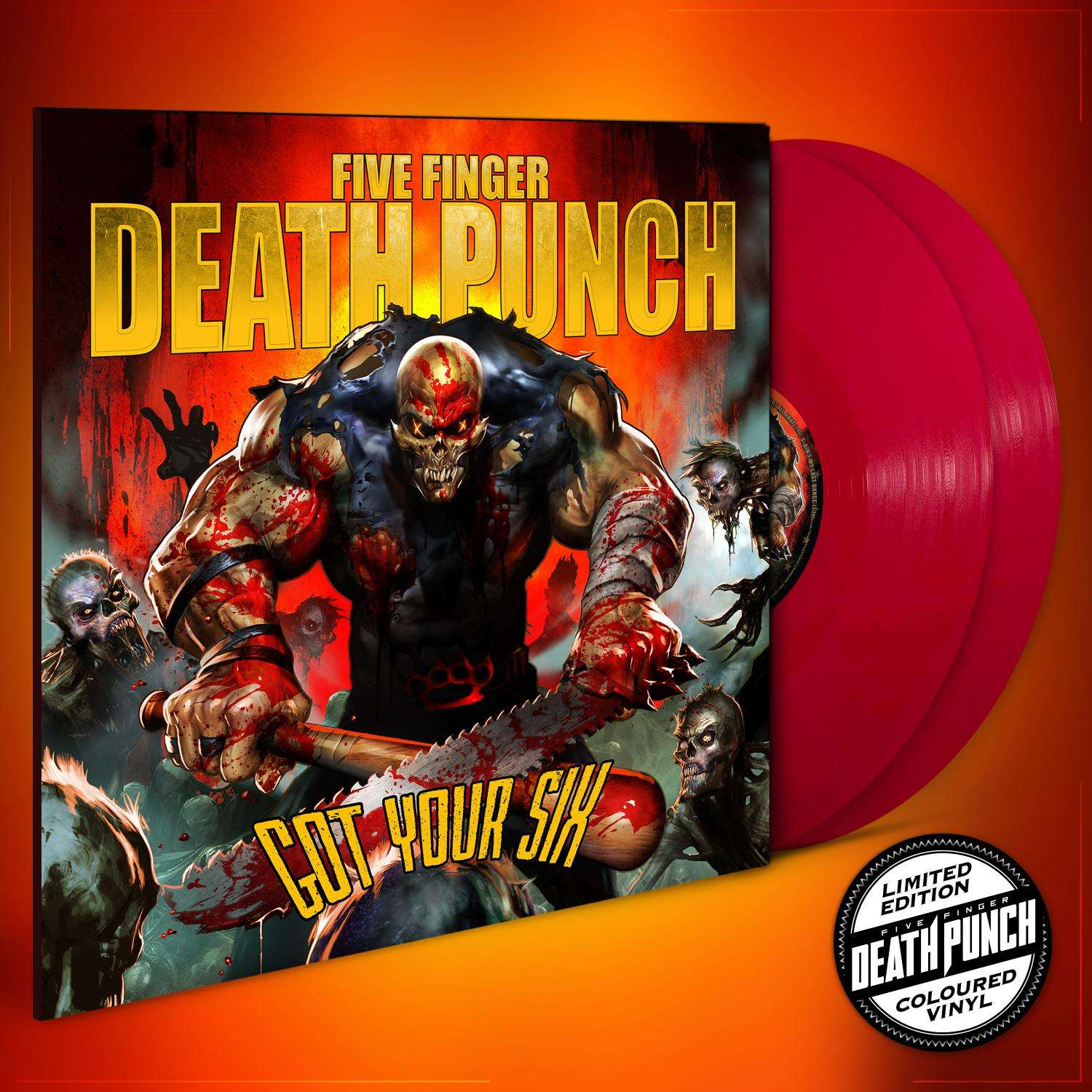 GOT YOUR SIX - OPAQUE RED VINYL EDITION