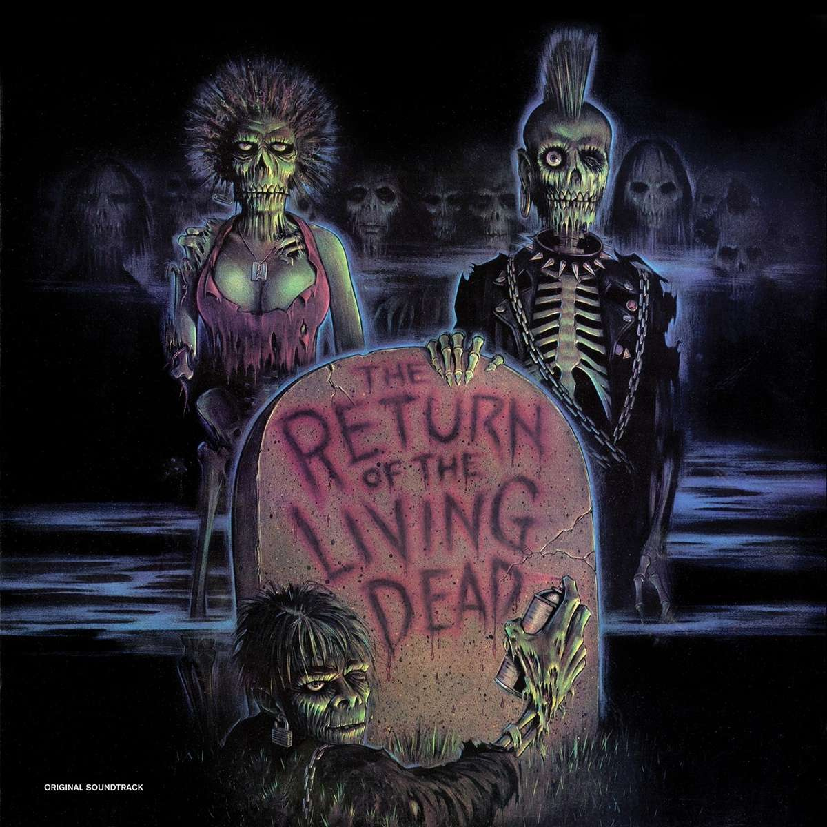 THE RETURN OF THE LIVING DEAD--ORIGINAL SOUNDTRACK (LIMITED CLEAR WITH BLOOD RE