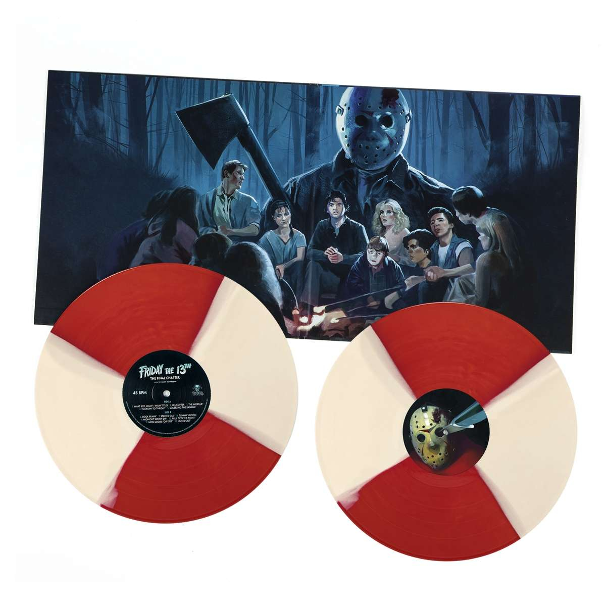 FRIDAY THE 13TH PART IV: THE FINAL CHAPTER / 180GR. RED & WHITE
