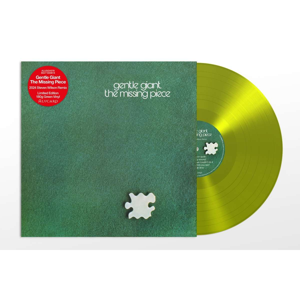 THE MISSING PIECE - STEVEN WILSON 2024 REMIX TRANSLUCENT CLEAR GREEN VINYL LTD.