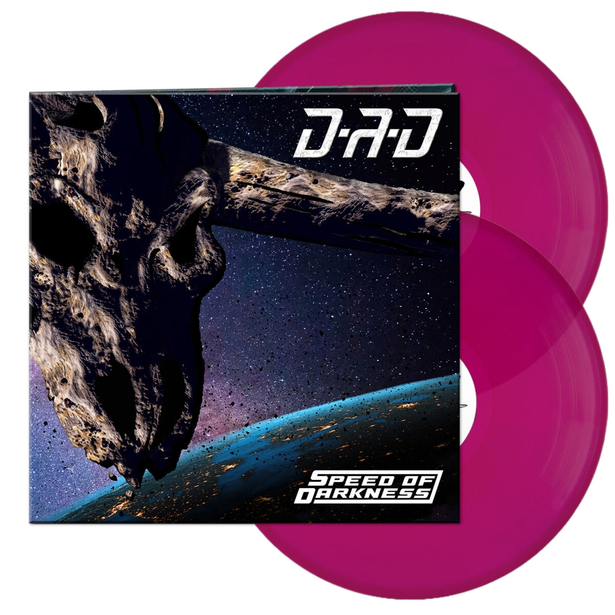 SPEED OF DARKNESS - CLEAR MAGENTA VINYL