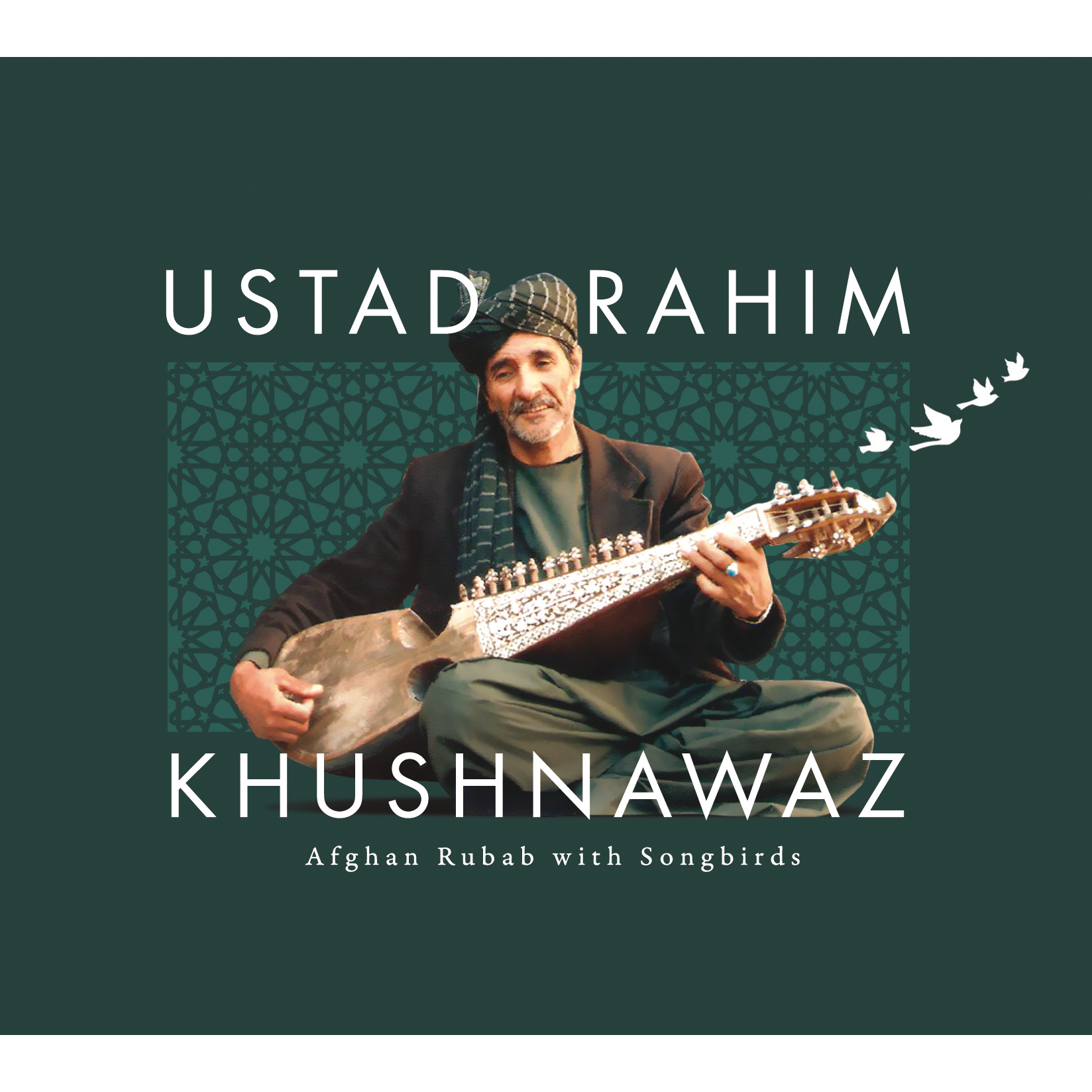 AFGHAN RUBAB WITH SONGBIRDS