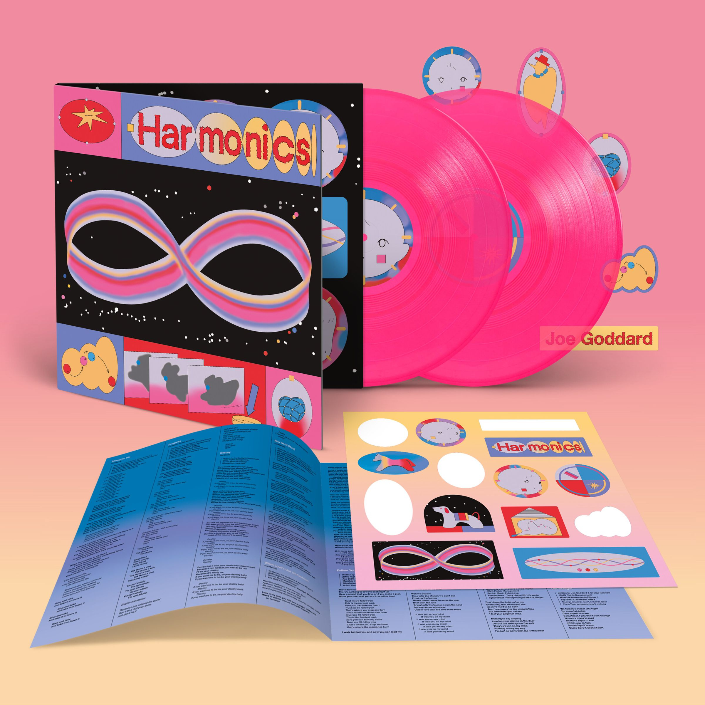 HARMONICS PINK TRANSPARENT VINYL - INDIE ESCLUSIVE LTD. ED.