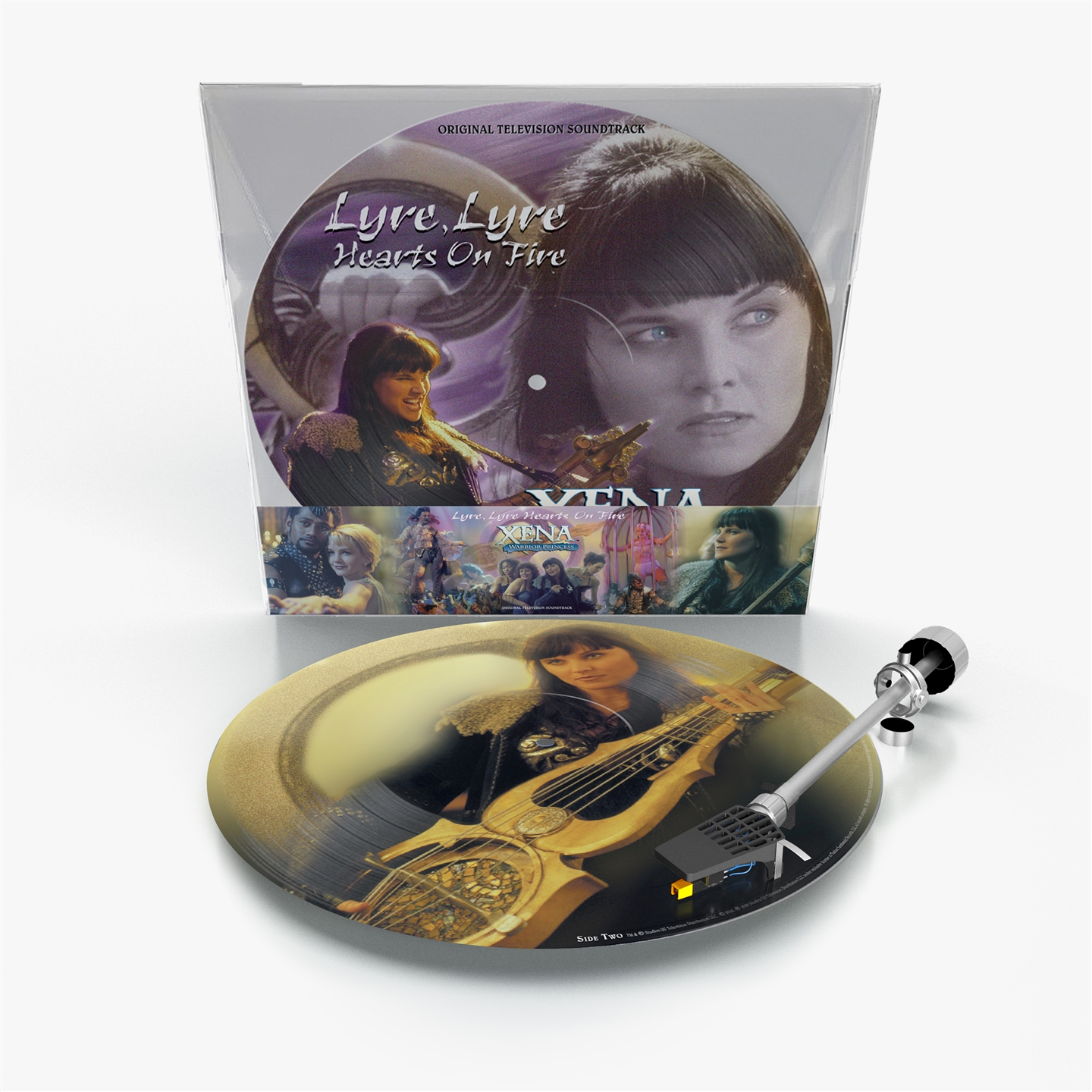 XENA: WARRIOR PRINCESS - LYRE, LYRE HEARTS ON FIRE [PICTURE DISC LP]
