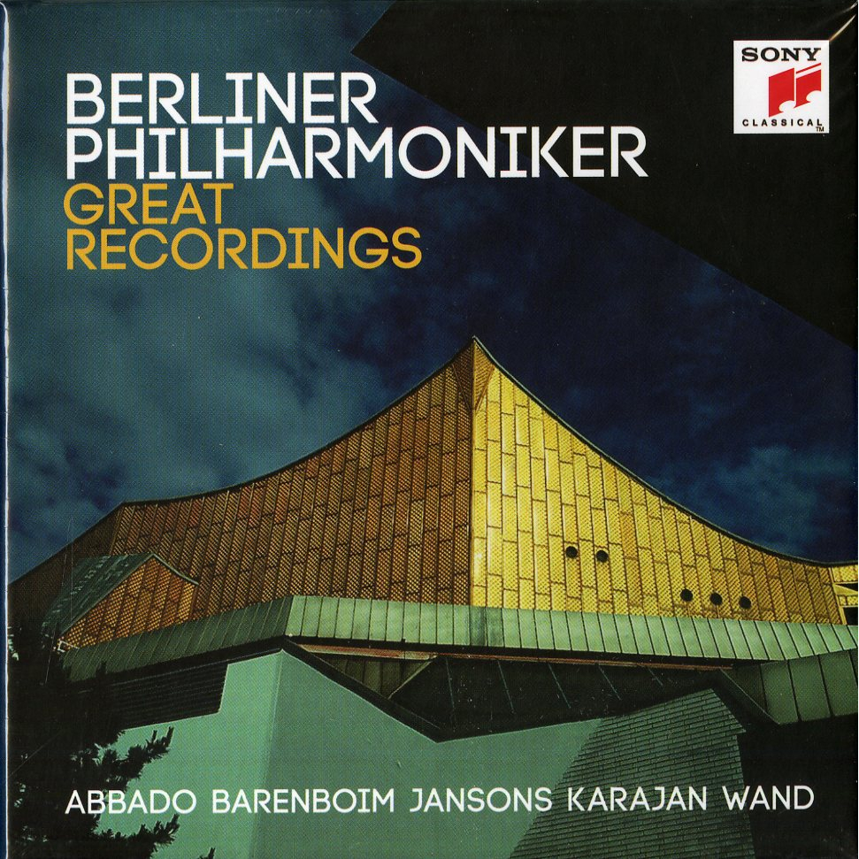 BERLINER PHILHARMONIKER-GREAT RECORDINGS -  (BOX 8 CD)