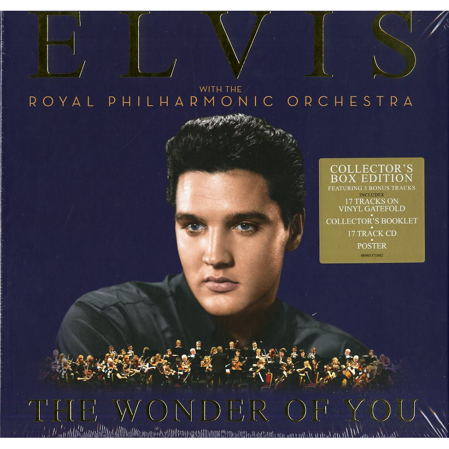 THE WONDER OF YOU: ELVIS PRESLEY WITH RPO - 1CD+2LP