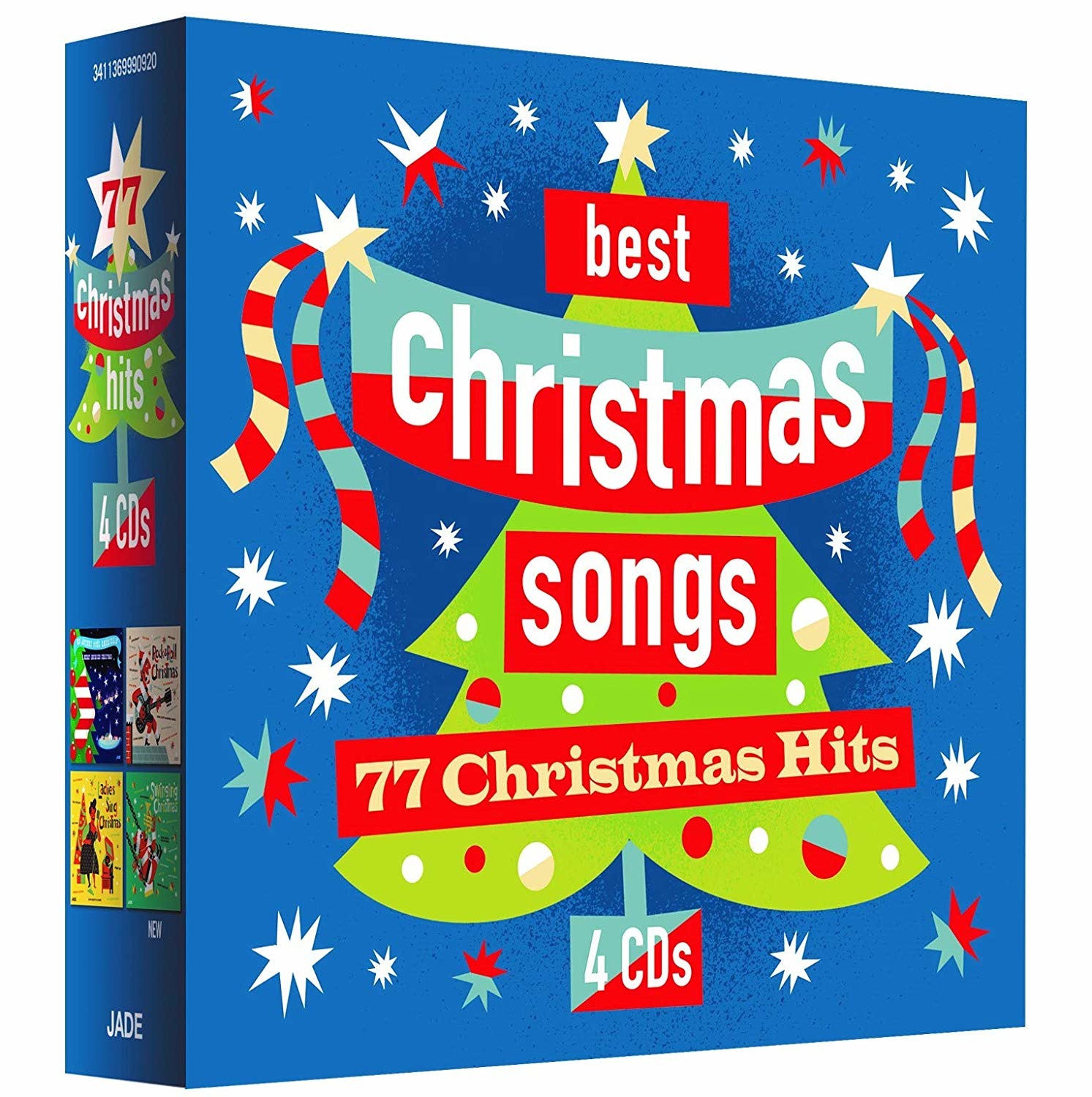 SWINGING CHRISTMAS SONGS 4CD BOX