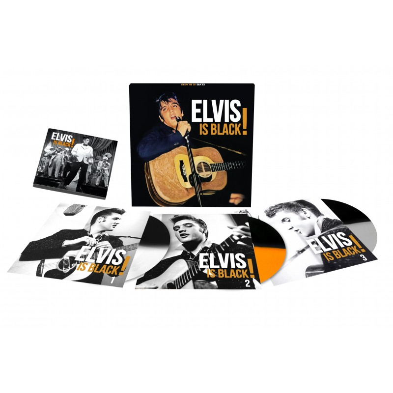 Elvis Is Black (Vinyl Effect Orange, Silver & White,Black Ltd.) Rsd 2023