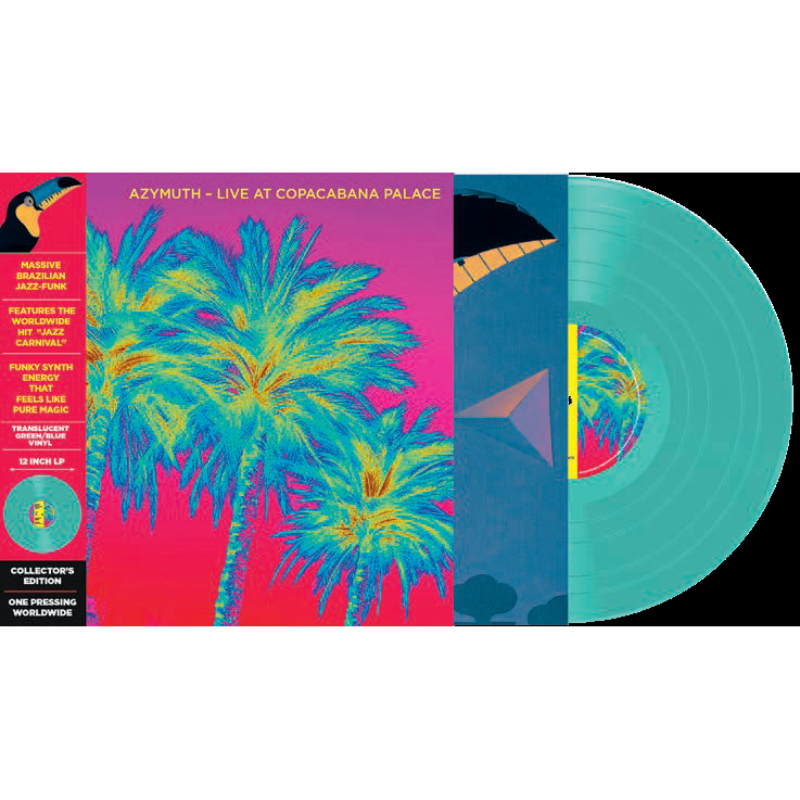 LIVE AT COPACABANA - LP 180 GR. TRANSLUCENTE GREEN / BLUE VINYL 1.000 COPIES LT