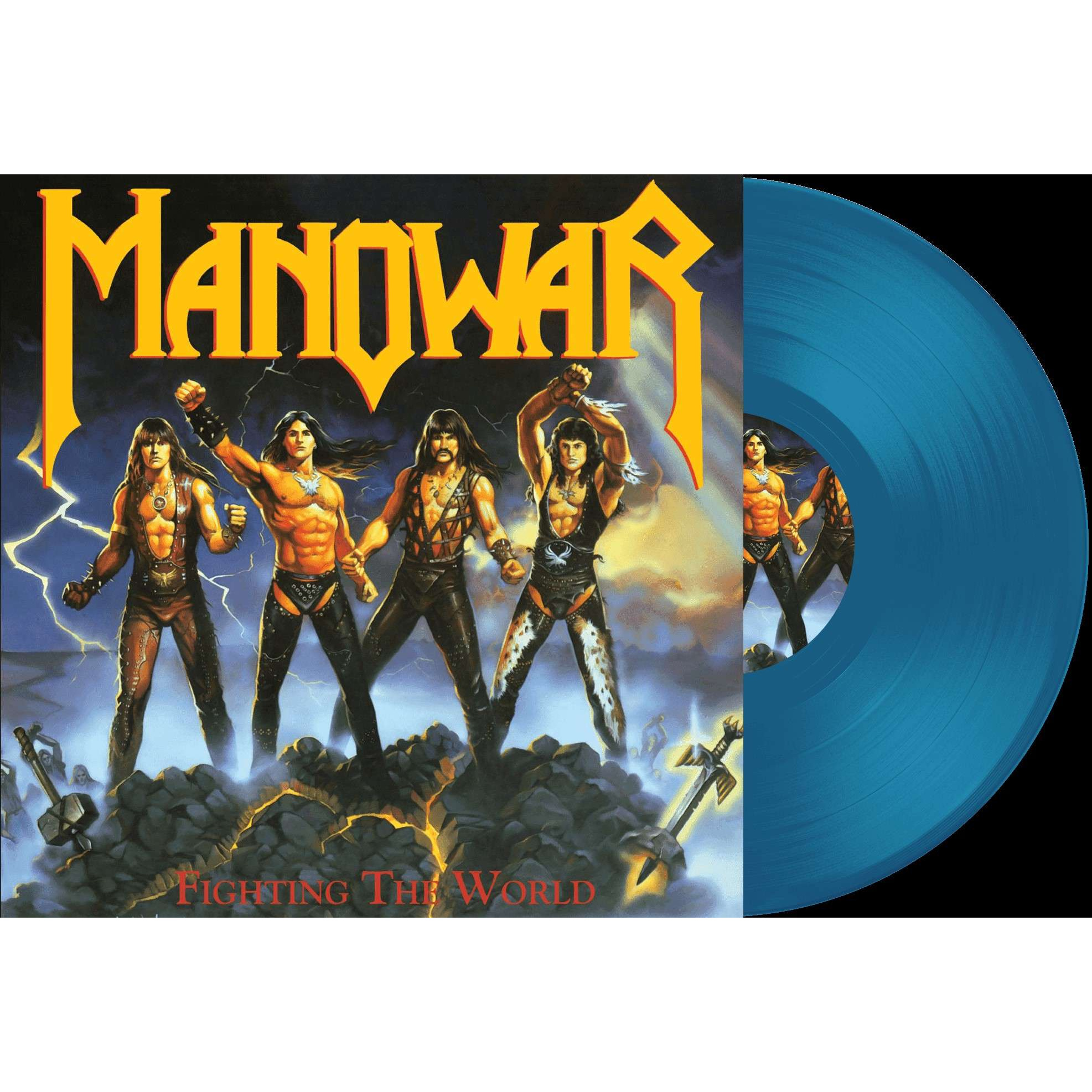 FIGHTING THE WORLD - TRANSPARENT BLUE VINYL LTD. ED.